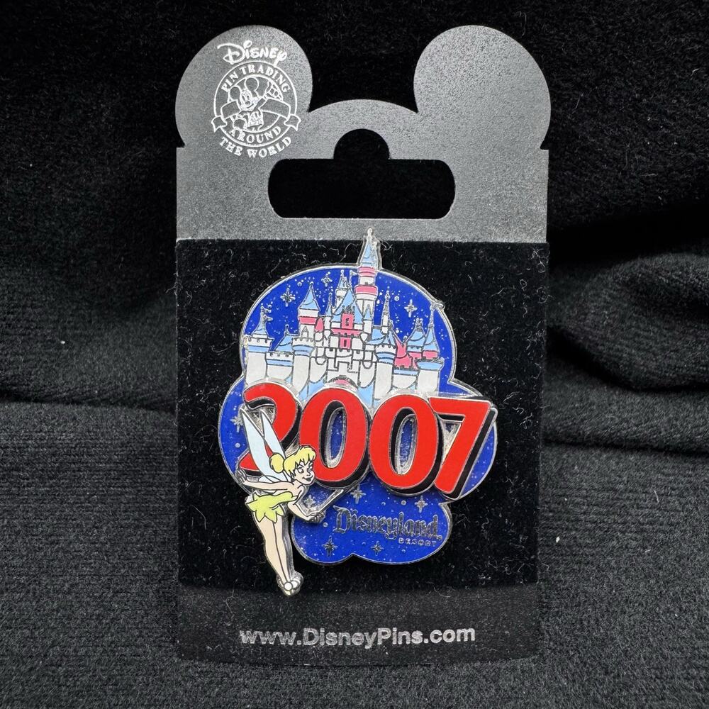 Disney Tinker Bell 2007 Disneyland Resort Collectible Pin Back